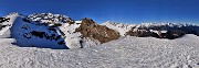 48 Dal Collino (1862 m) da sx Sella, Ponteranica, Mincucco, altre Orobie